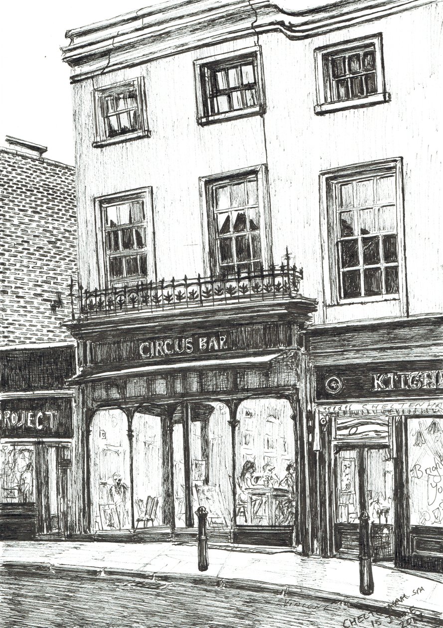 Cheltenham Spa door Vincent Alexander Booth