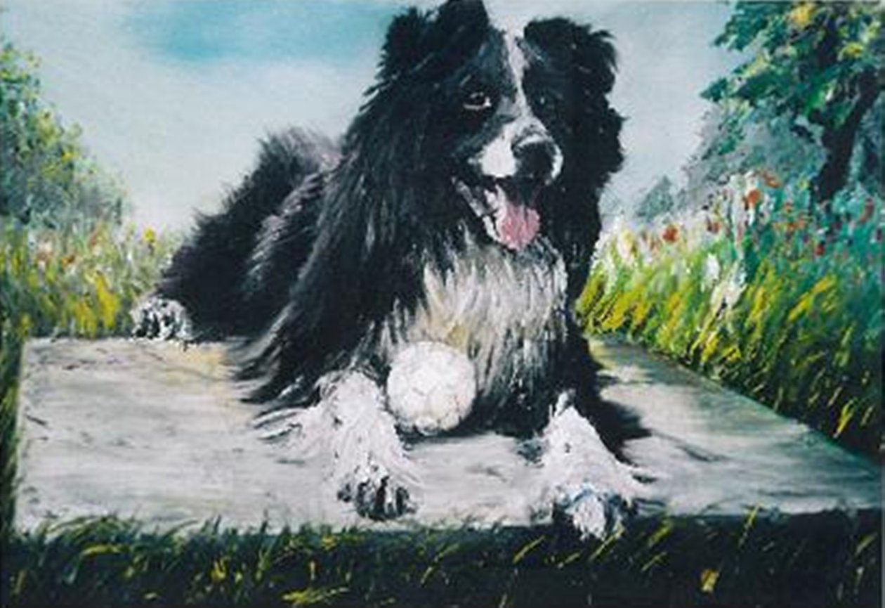 Familiehond door Vincent Alexander Booth