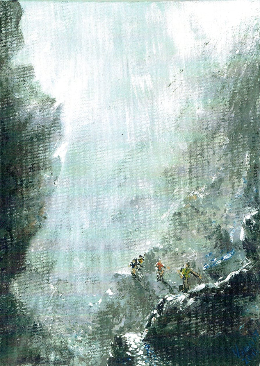 Bergpad fell race door Vincent Alexander Booth