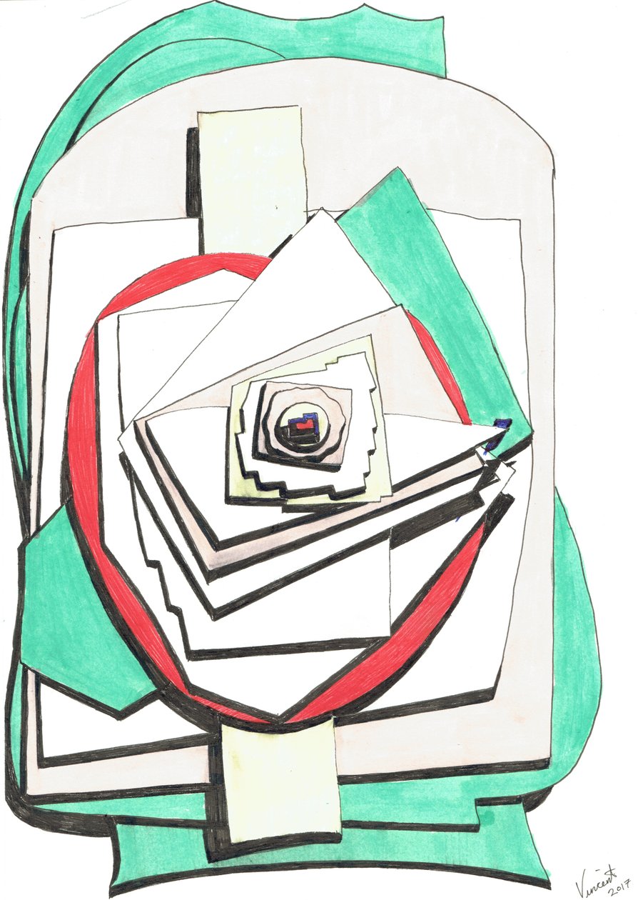 Over, 2017 door Vincent Alexander Booth