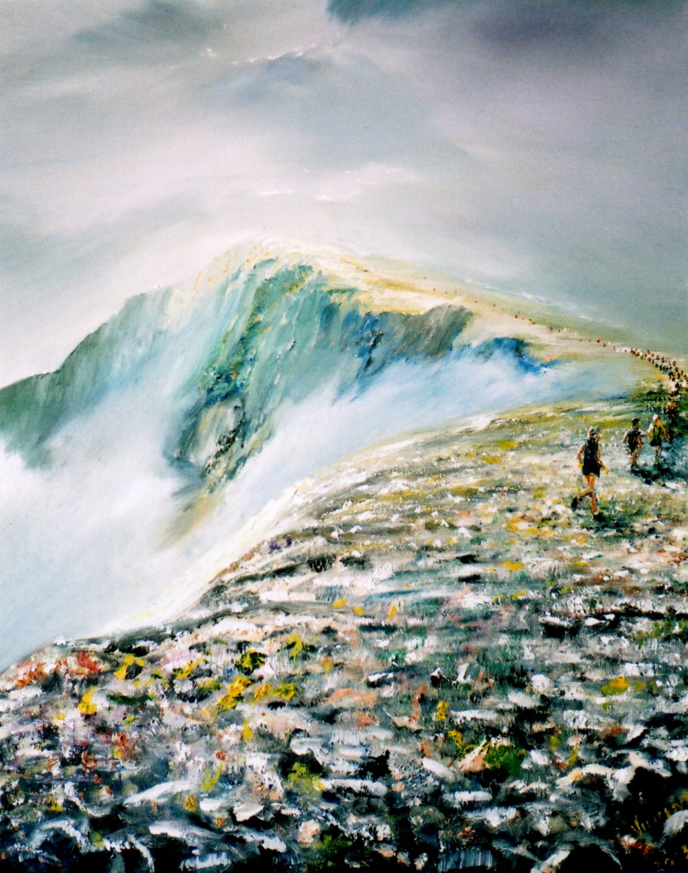 Zomerrace op Helvellyn, 2013 door Vincent Alexander Booth