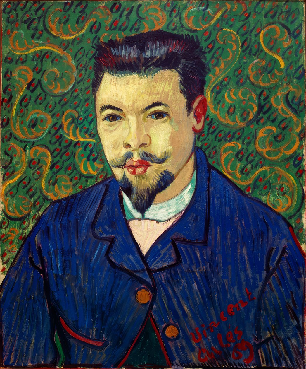 Portret van dokter Felix Rey door Vincent van Gogh
