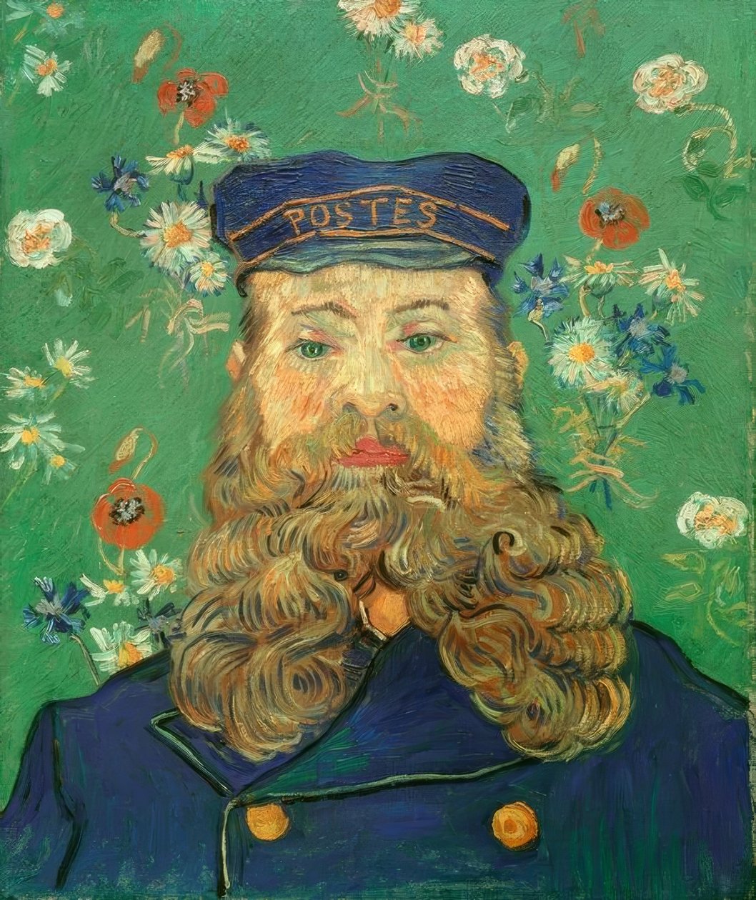 Portret van Joseph Roulin door Vincent van Gogh