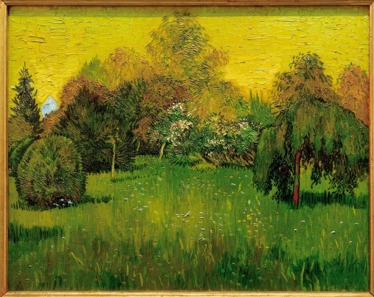 De dichters tuin door Vincent van Gogh