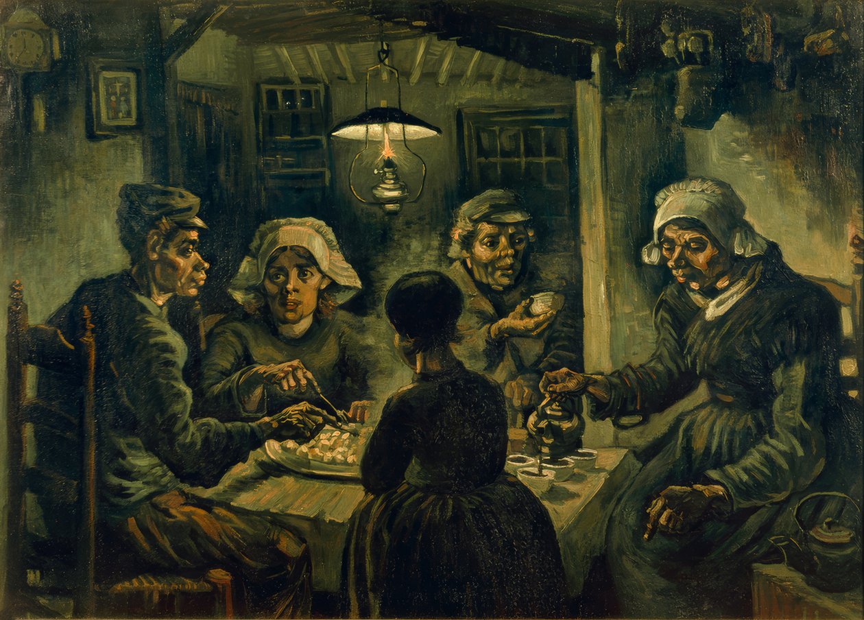 De Aardappeleters door Vincent van Gogh