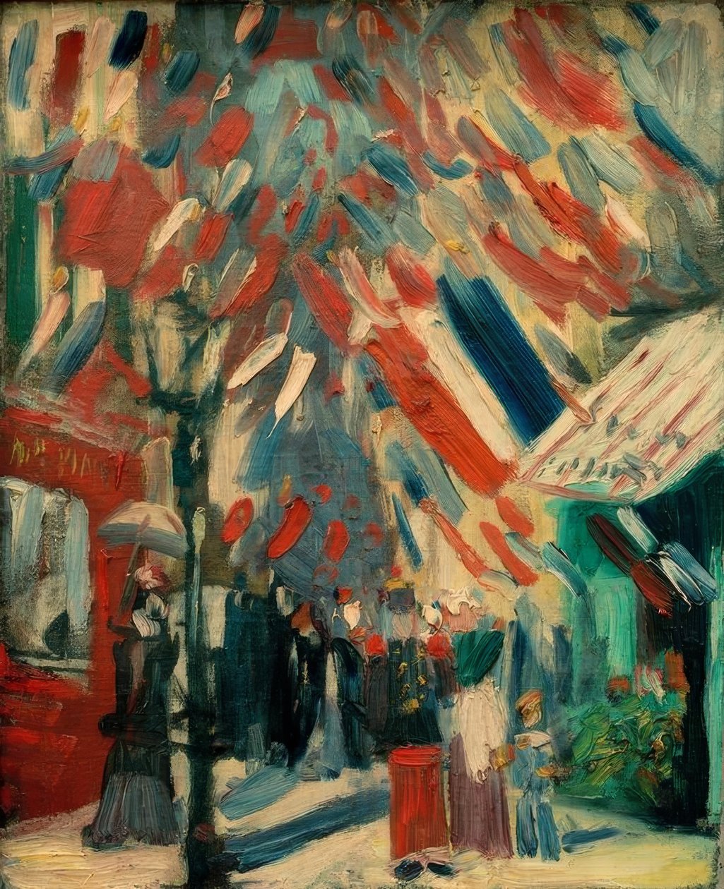 14 juli door Vincent van Gogh