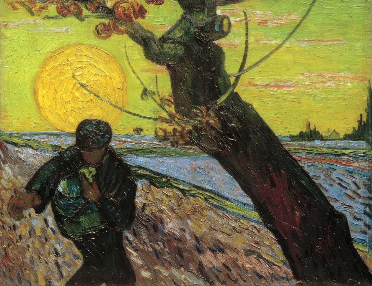 De zaaier door Vincent van Gogh