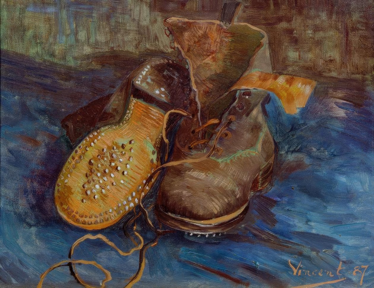 De Schoenen door Vincent van Gogh