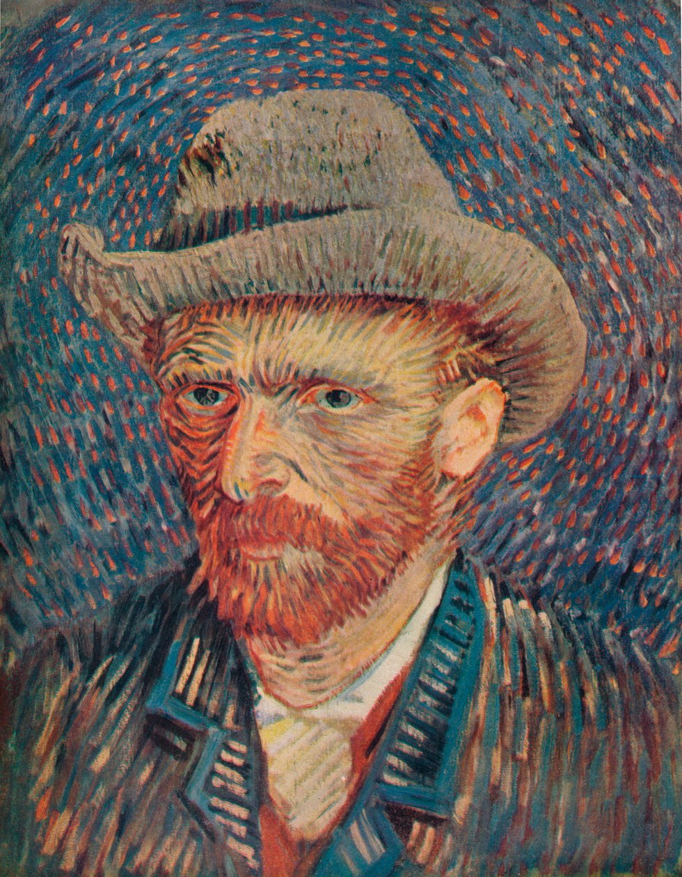 Portret van de kunstenaar, 1887 door Vincent van Gogh