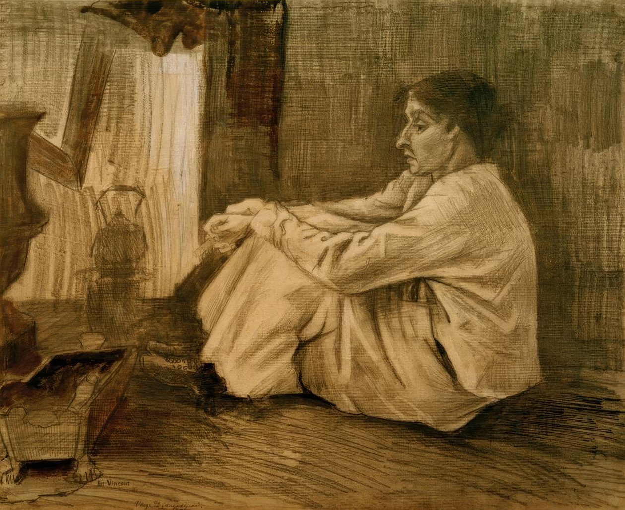 Sien door Vincent van Gogh