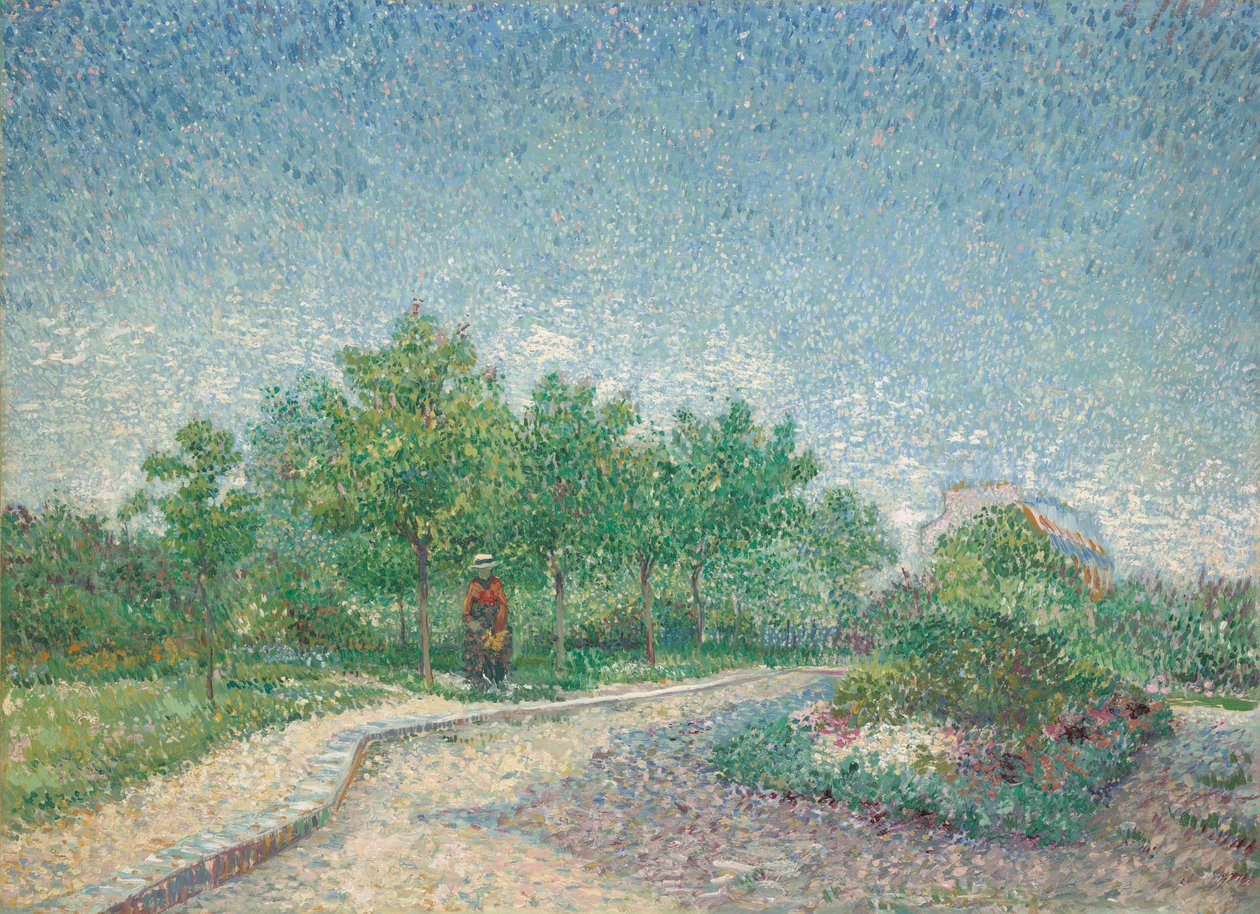 Square Saint-Pierre, Parijs door Vincent van Gogh
