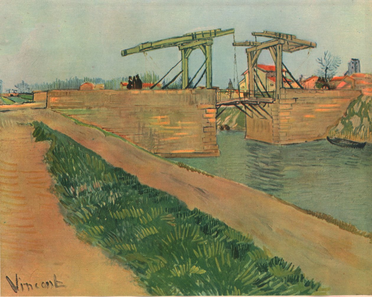 De ophaalbrug, maart 1888, 1947 door Vincent van Gogh