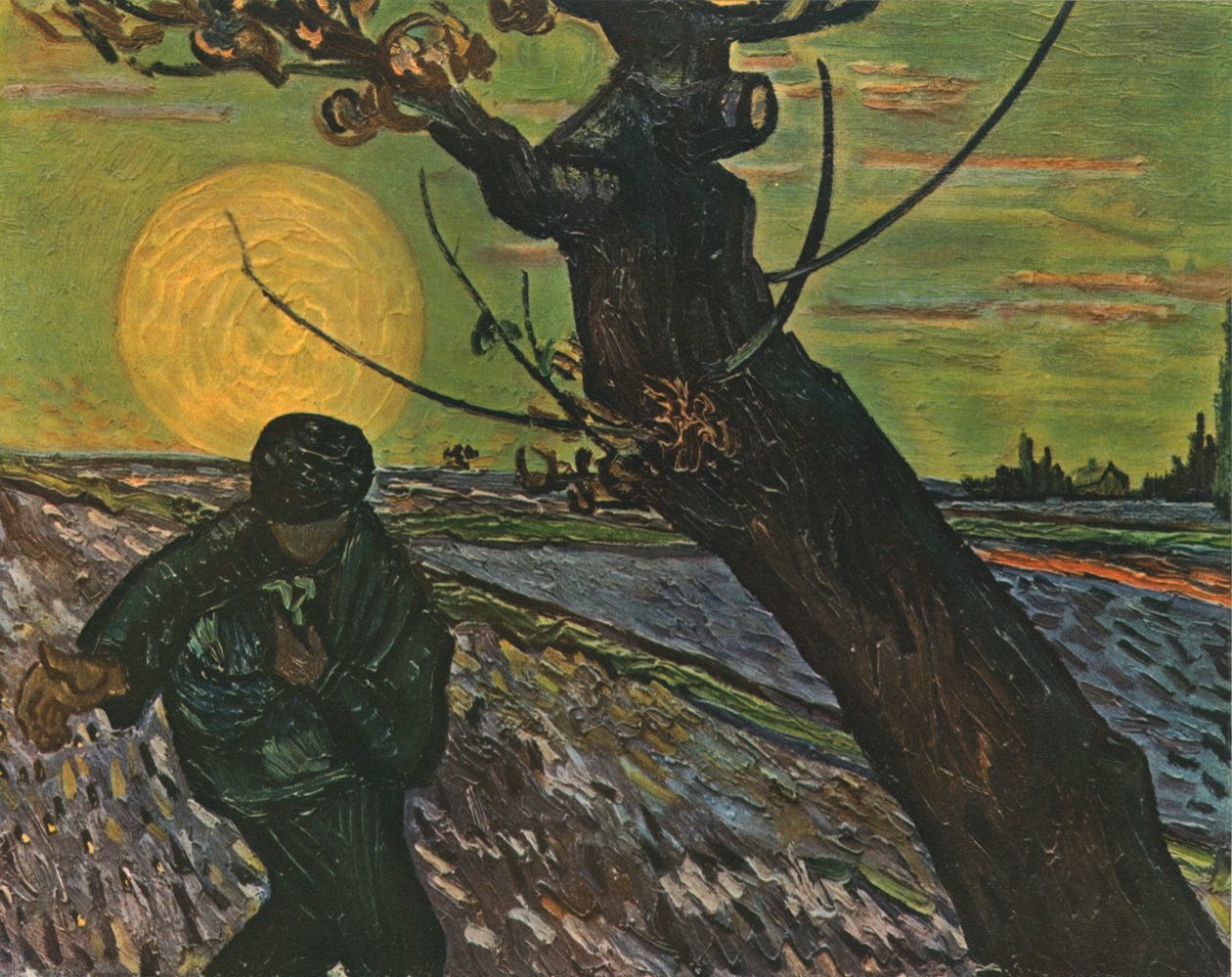 De zaaier, oktober 1888, 1947 door Vincent van Gogh