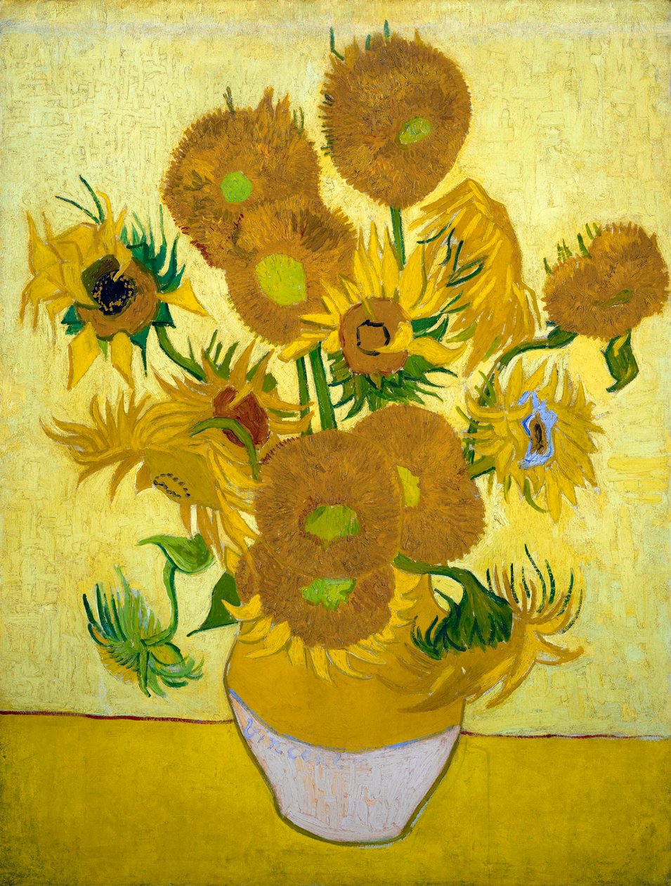 De Zonnebloemen door Vincent van Gogh
