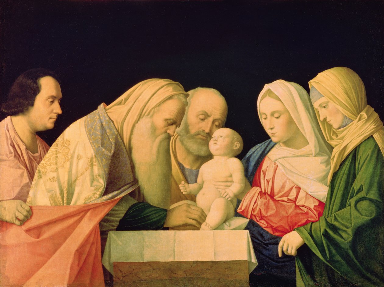 De besnijdenis door Vincenzo di Biagio Catena