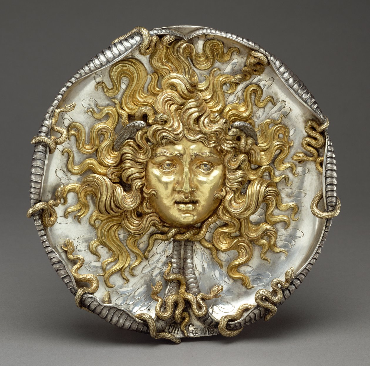 Medusa, 1911 door Vincenzo Gemito