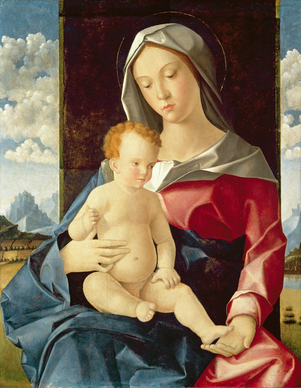 Madonna en Kind, ca. 1510 door Vincenzo di Biagio Catena