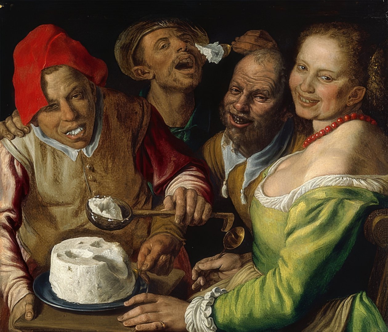 De ricotta-eters door Vincenzo Campi