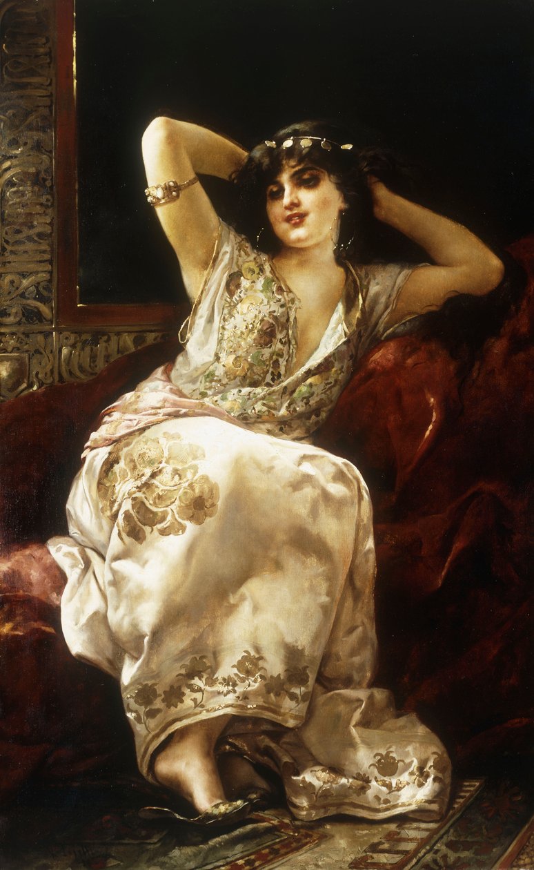 De Favoriet, 1896 door Virgilio Tojetti