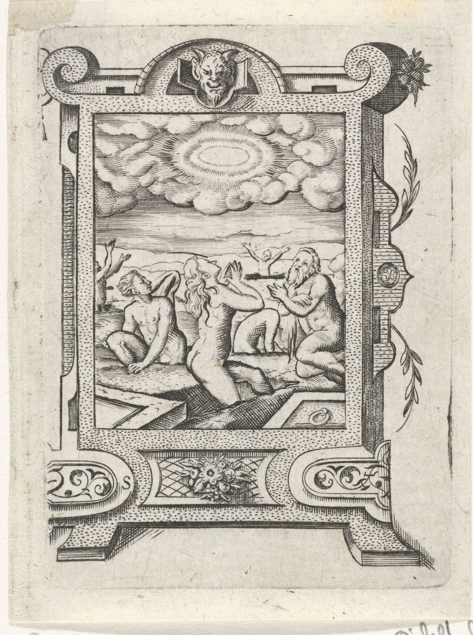 Opstanding der doden door Virgilius Solis