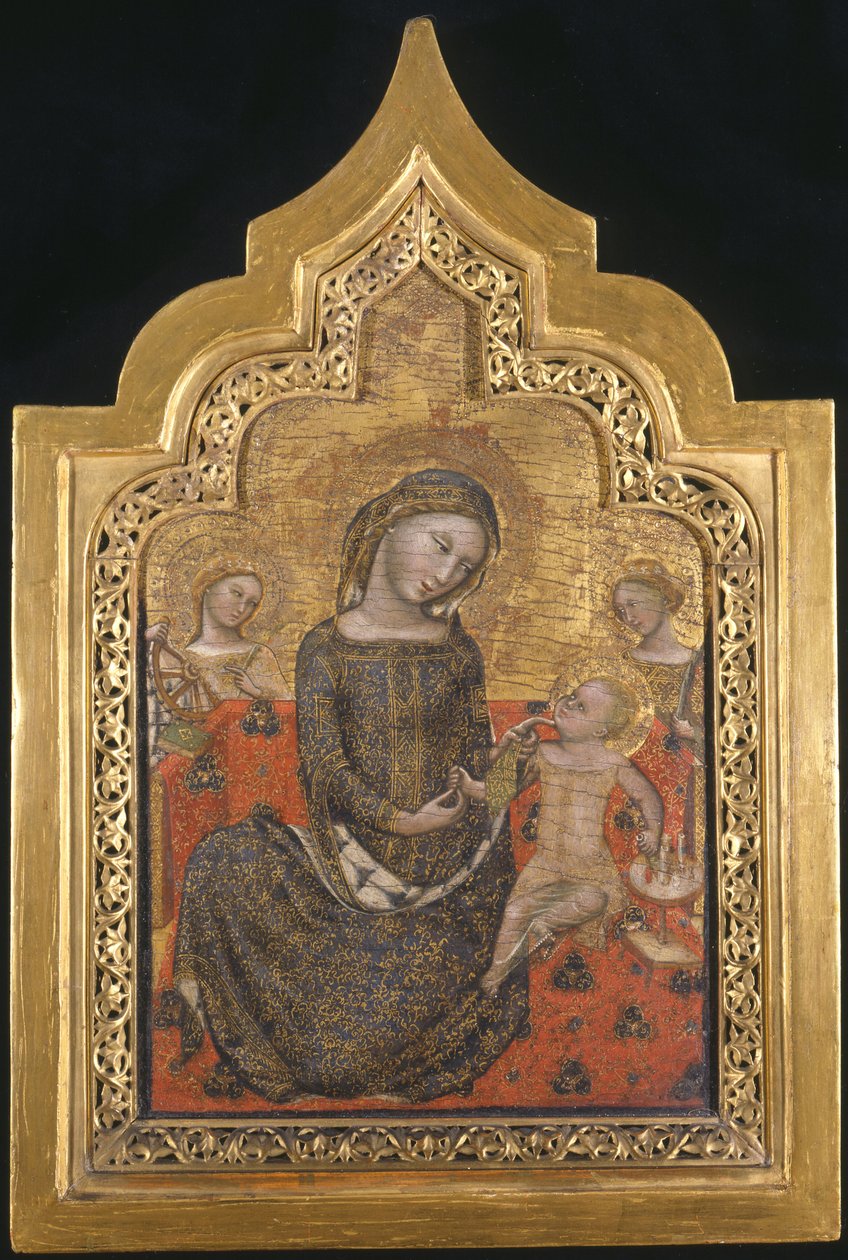Madonna van nederigheid door Vitale da Bologna  