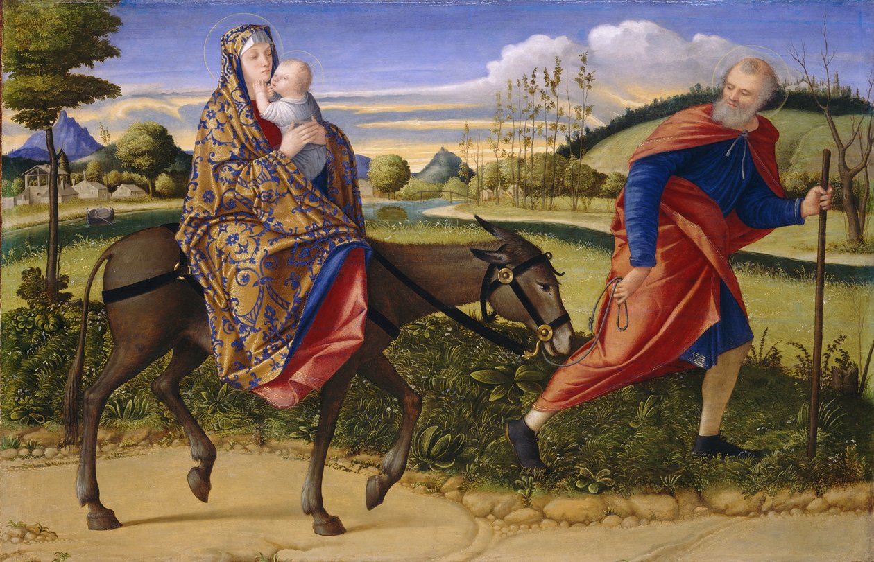 Vlucht naar Egypte door Vittore Carpaccio