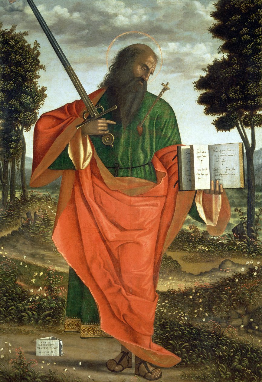 St. Paulus, 1520 door Vittore Carpaccio