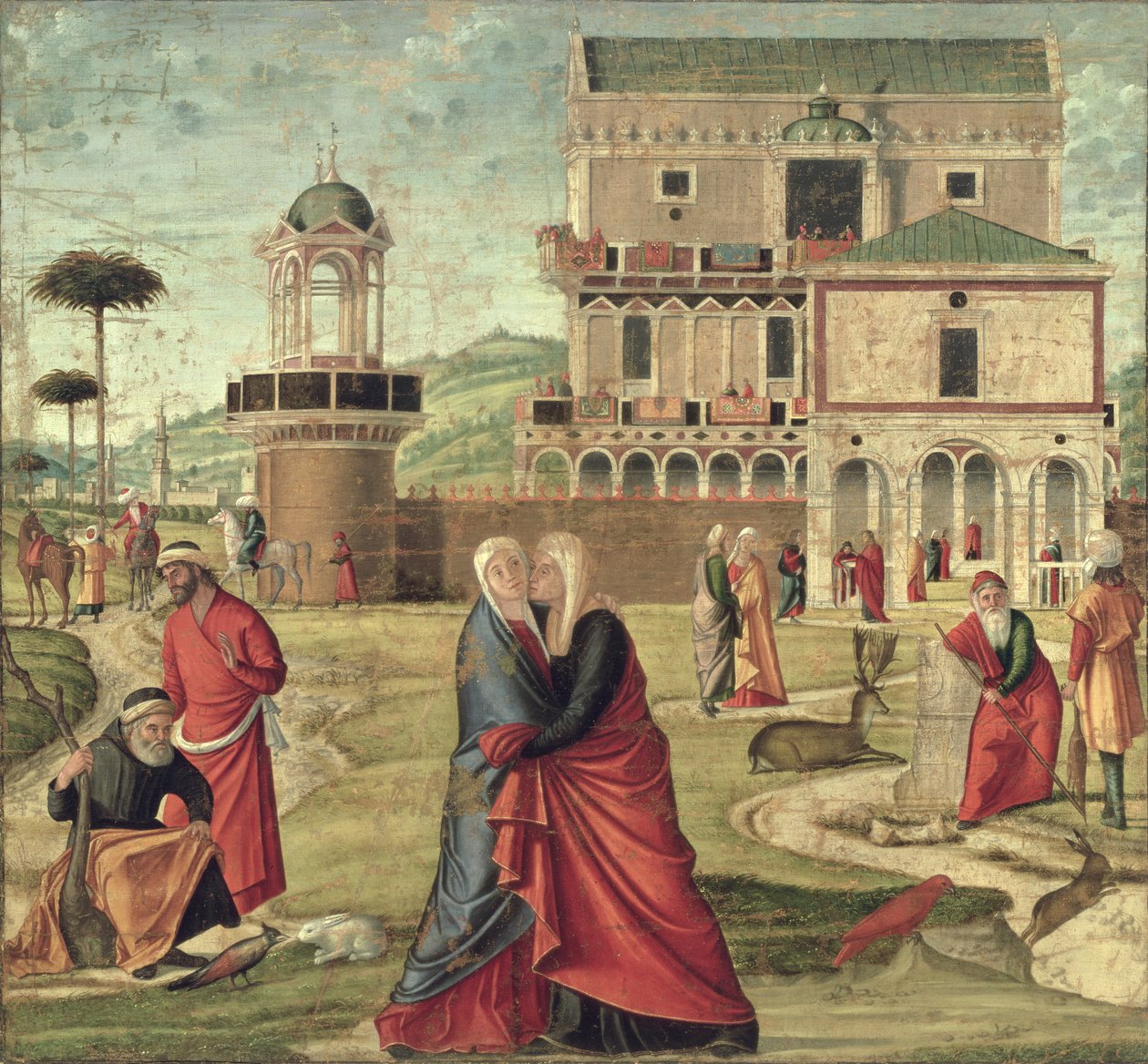 De Visitatie door Vittore Carpaccio