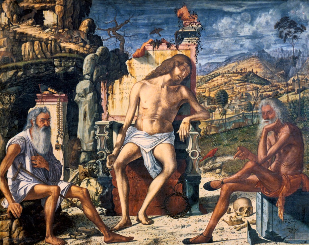 De Overpeinzing van het Lijden, ca. 1510 door Vittore Carpaccio
