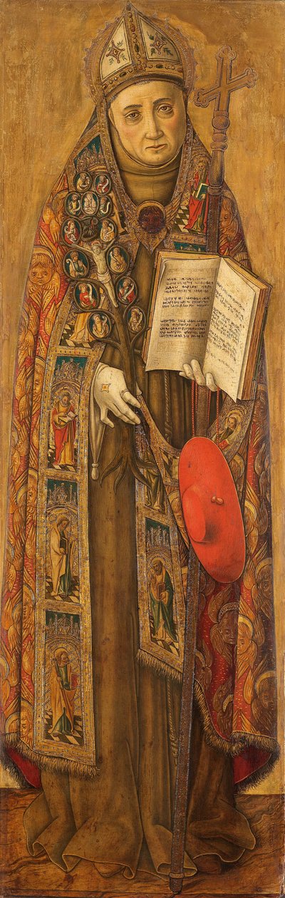 Sint Bonaventura door Vittore Crivelli