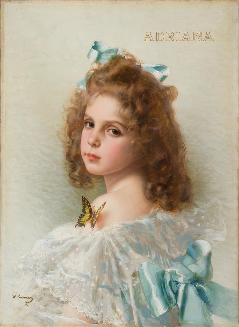 Adriana door Vittorio Matteo Corcos