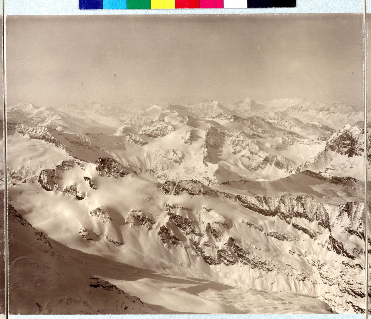 Alpenpanorama door Vittorio Sella