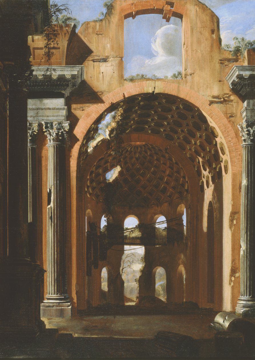 Romeinse ruïnes door Viviano Codazzi