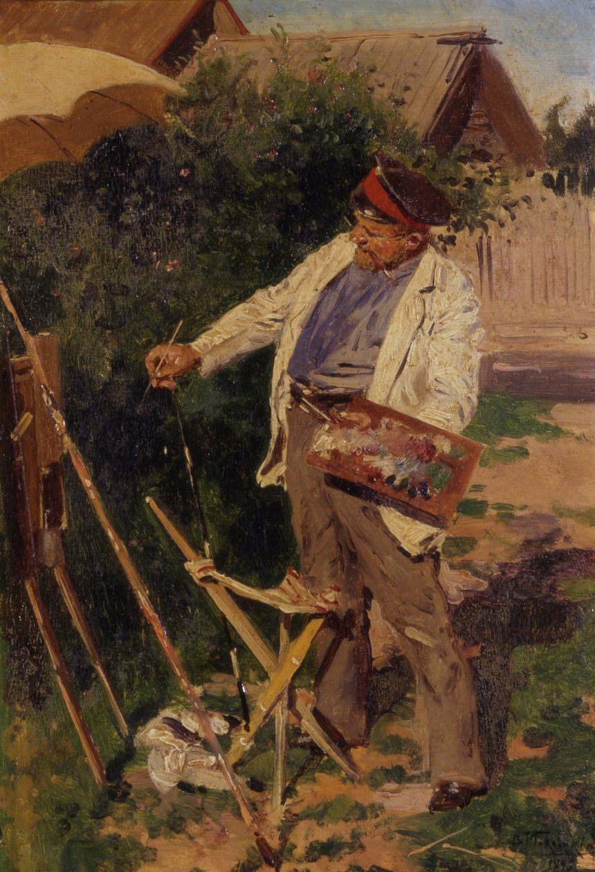 Dilettant door Vladimir Egorovic Makovsky