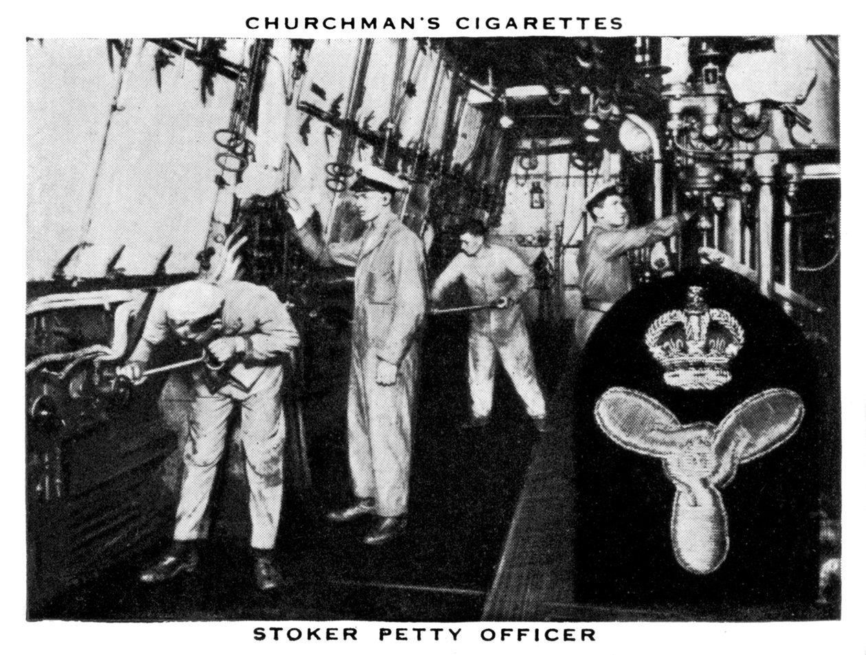 Stoker Korporaal, 1937 door WA and AC Churchman
