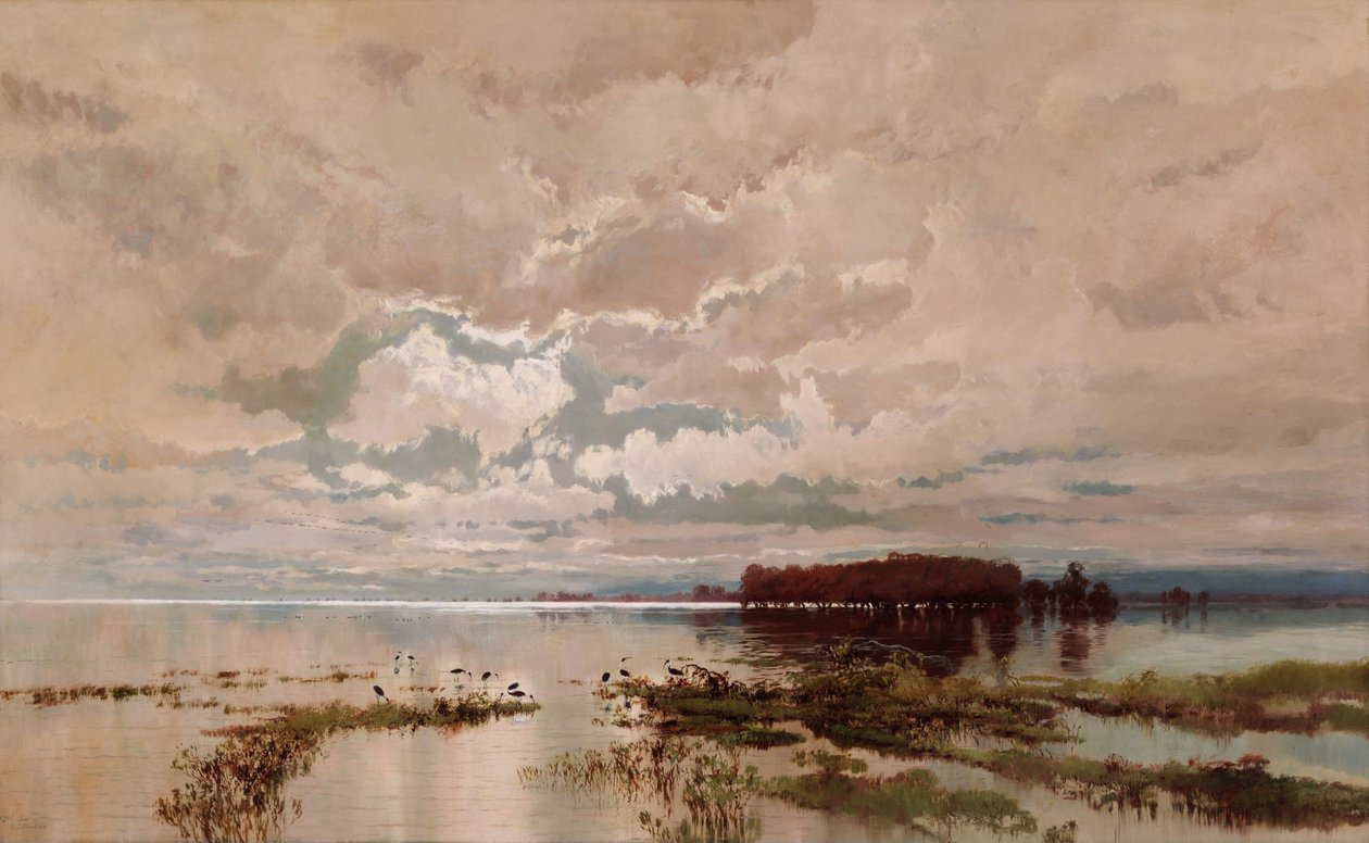 De overstroming in de Darling 1890 door W.C. Piguenit