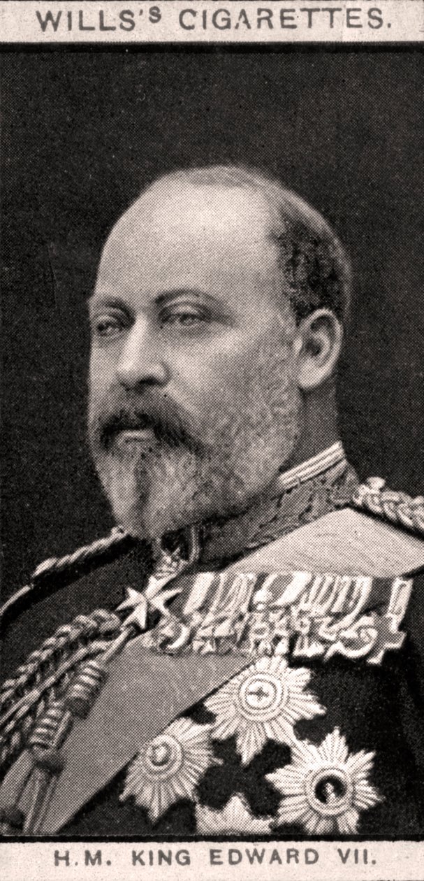 H.M. Koning Edward VII, 1908 door WD and HO Wills