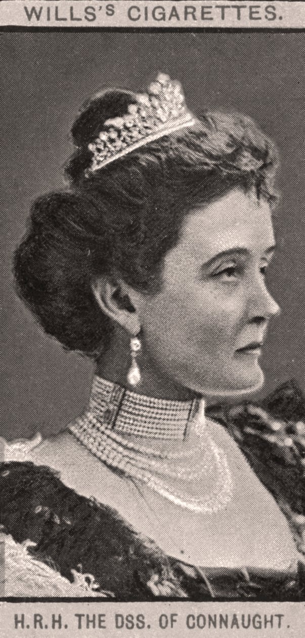 De hertogin van Connaught, 1908 door WD and HO Wills