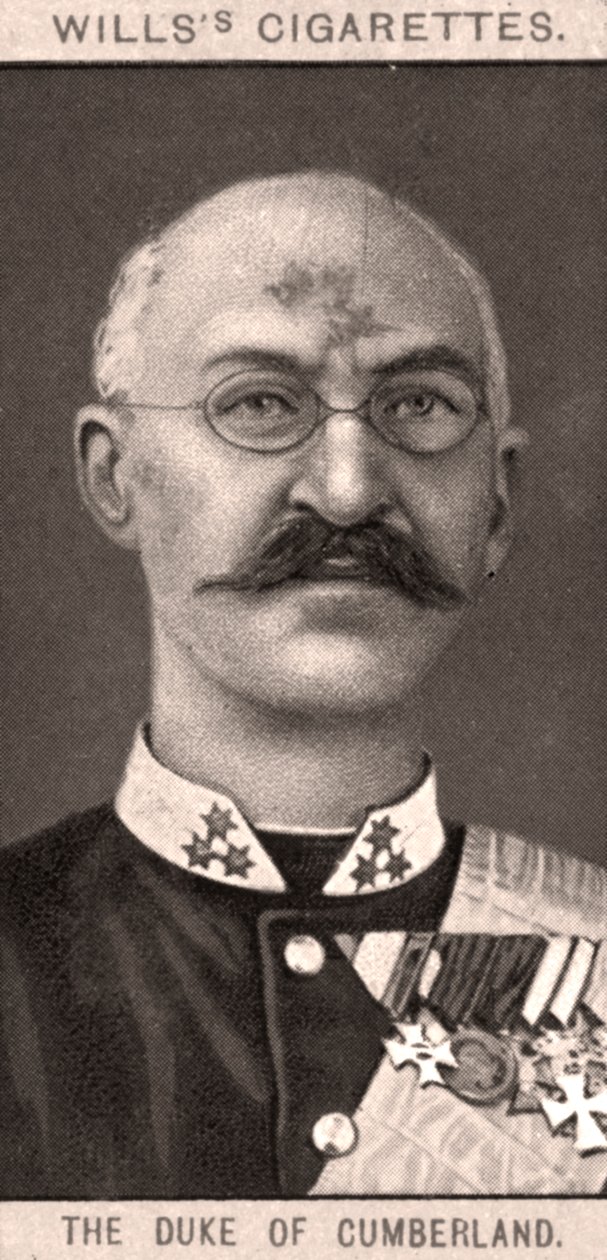 De hertog van Cumberland, 1908 door WD and HO Wills