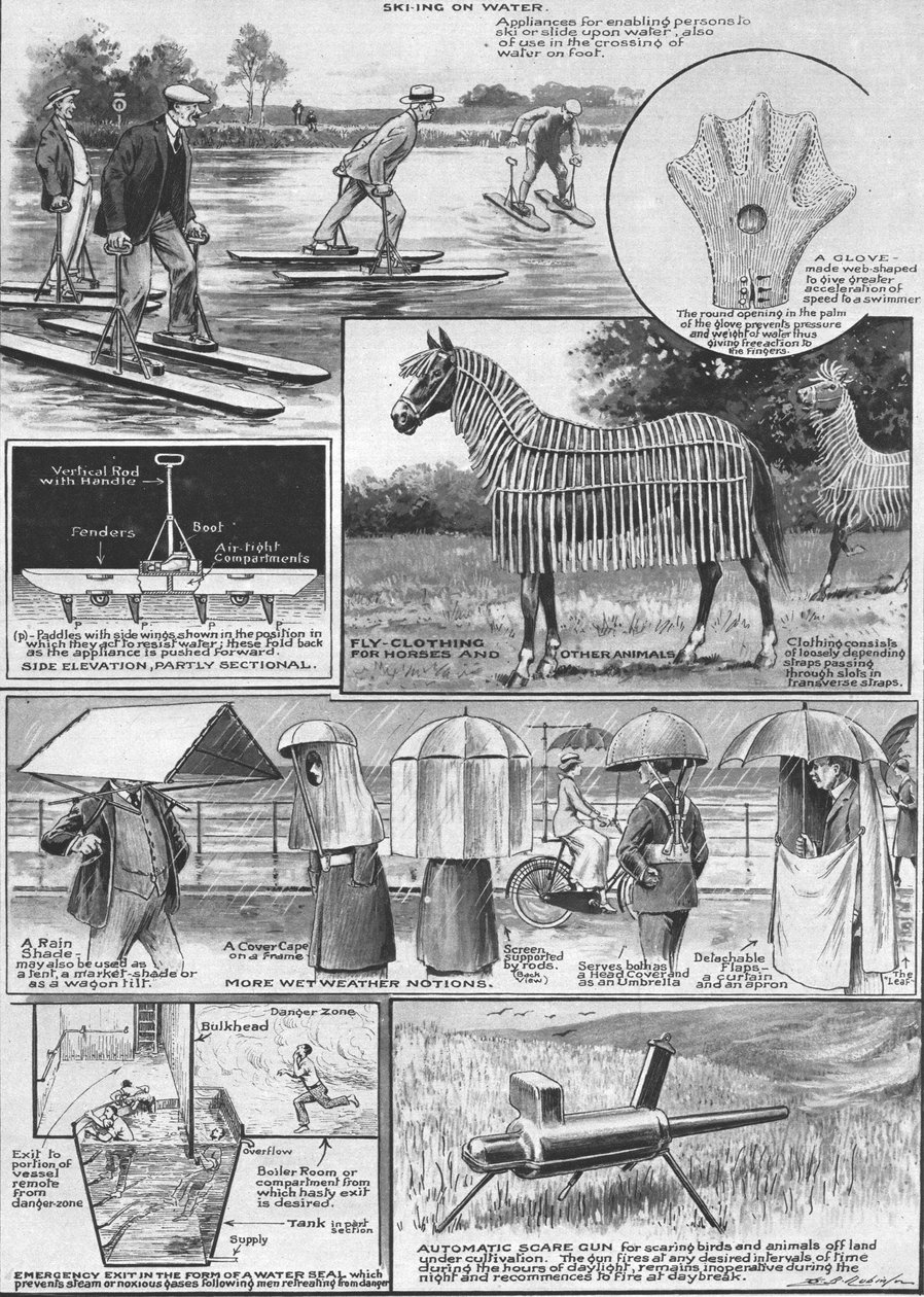 Curiosa van het Octrooibureau, 1921 door W. B. Robinson