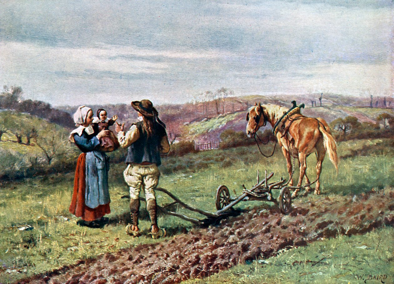 Een Scène in Bretagne door W Baird