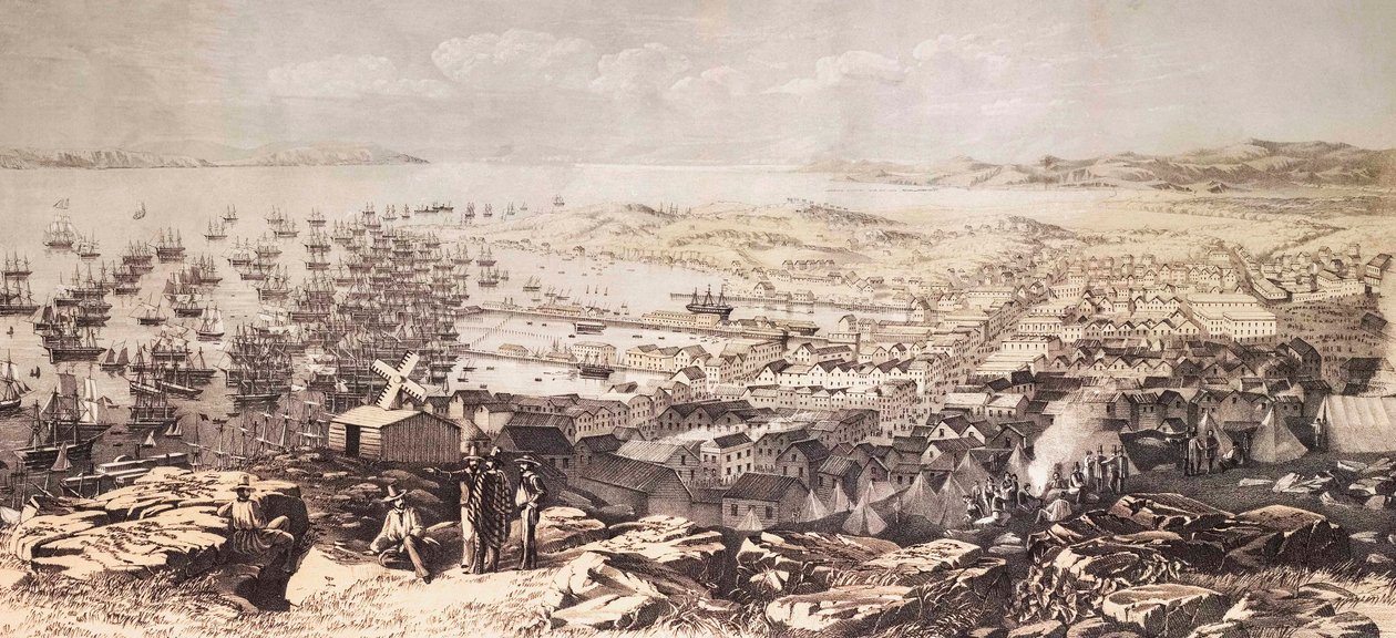 San Francisco in 1851 door W. Boosey