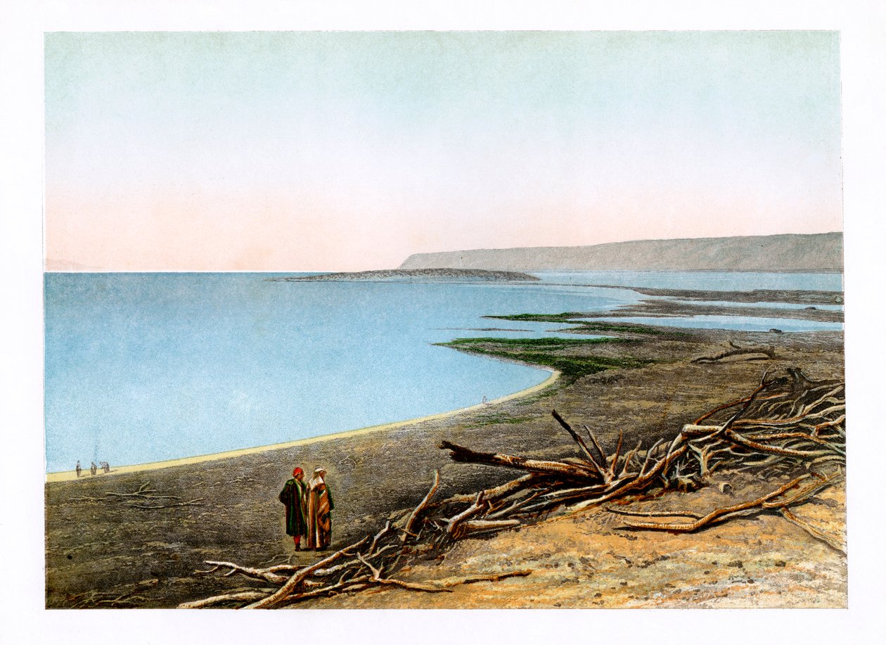 De Dode Zee, ca. 1870 door W. Dickens