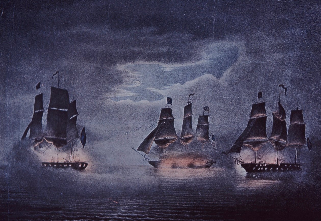 USS Constitution door John Ward Dunsmore