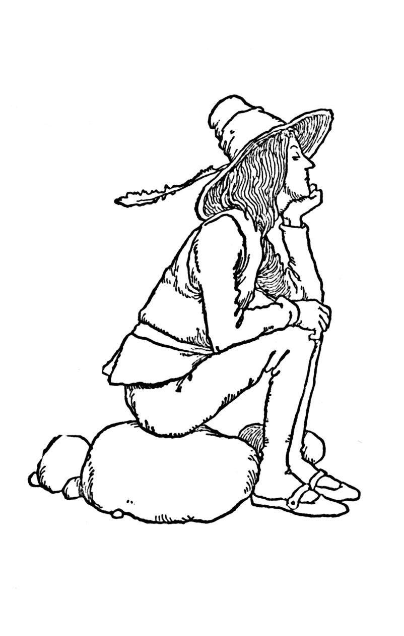 Ach! Du Lieber Augustin, ca. 1930 door William Heath Robinson