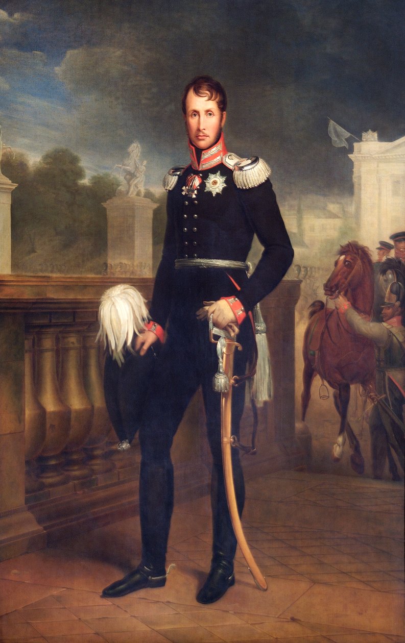 Frederik Willem III door W. Herbig