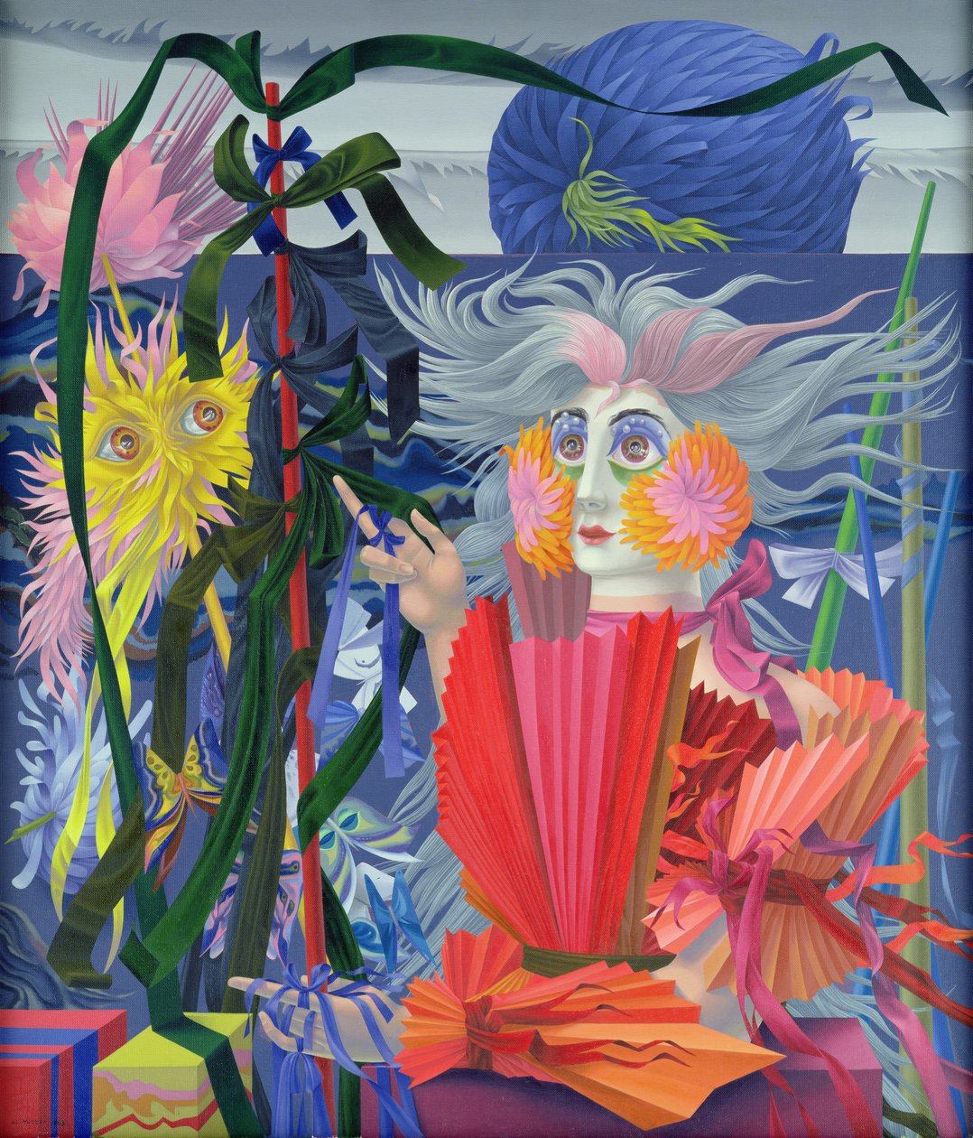 Bloemenfantasie door W. Hutton
