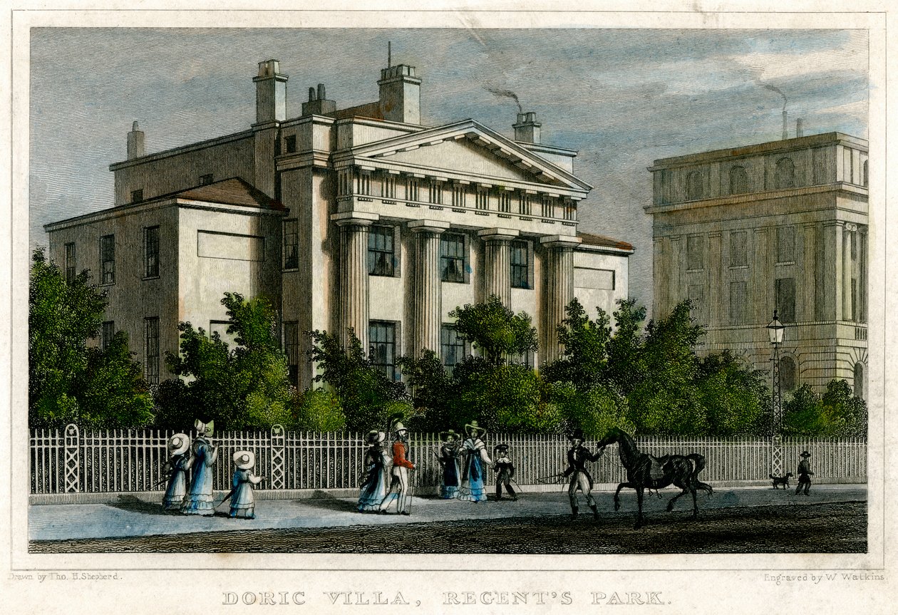 Dorische Villa, Regent