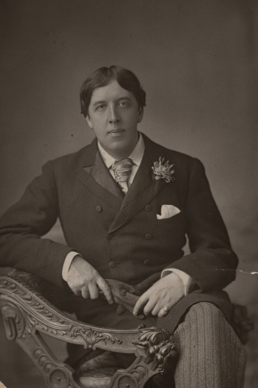 Portret van Oscar Wilde door W. and D. Downey