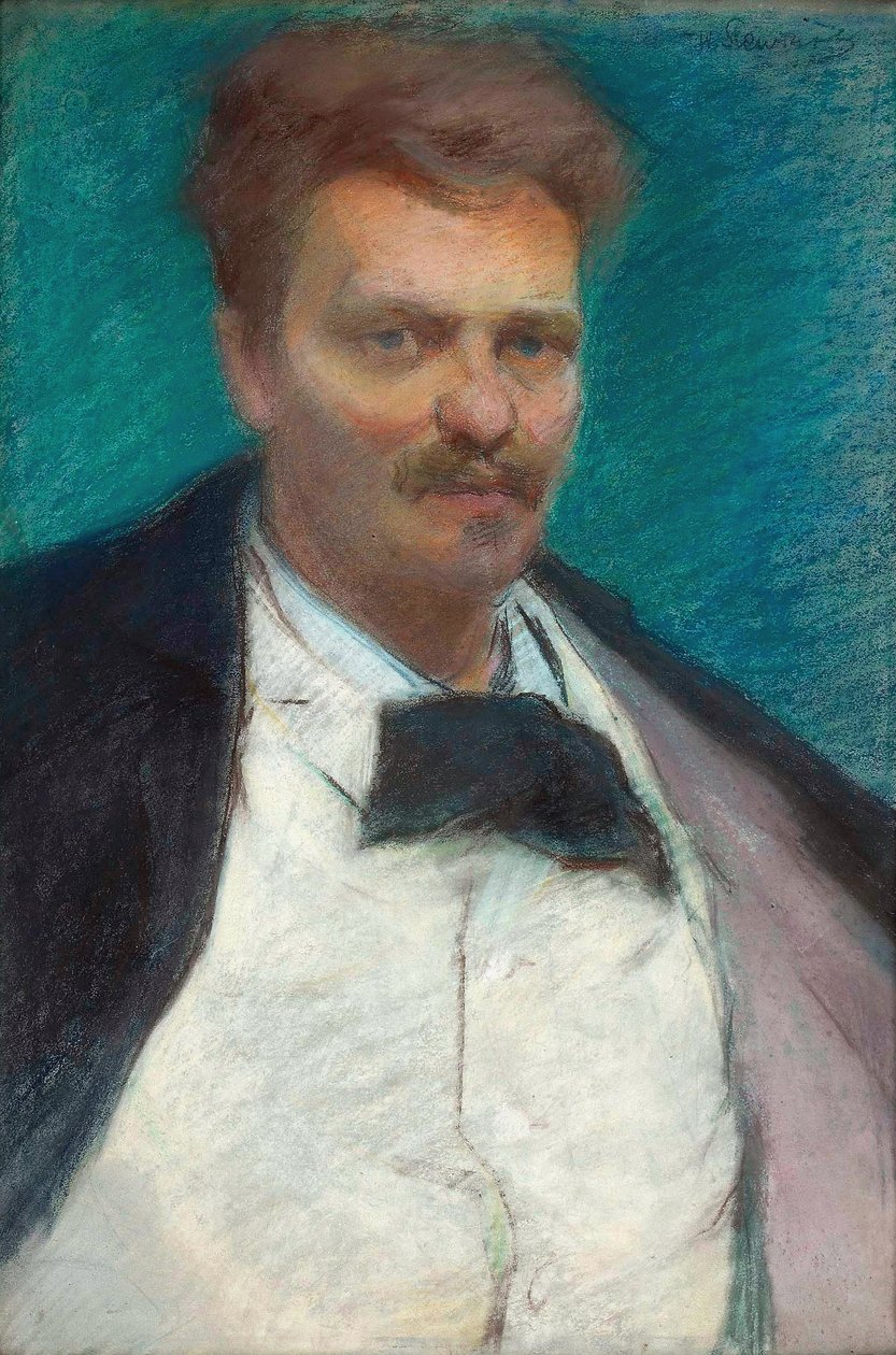 Portret van August Strindberg door Wadysaw Slewinski